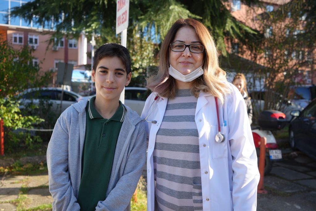 Vücudu köpek tarafından parçalanan Yunus enfeksiyonu atlattı