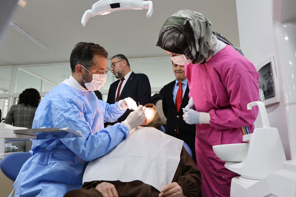 Şehit yakınları ve gazilere özel poliklinik açıldı, tüm hizmetler ücretsiz sunuldu