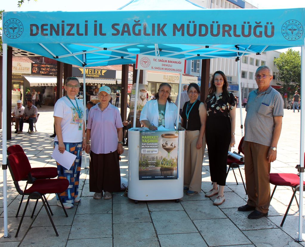 “Hareket Yaşını Öğren, Sağlıklı Yaşa” Kampanyası Denizli’de Başladı