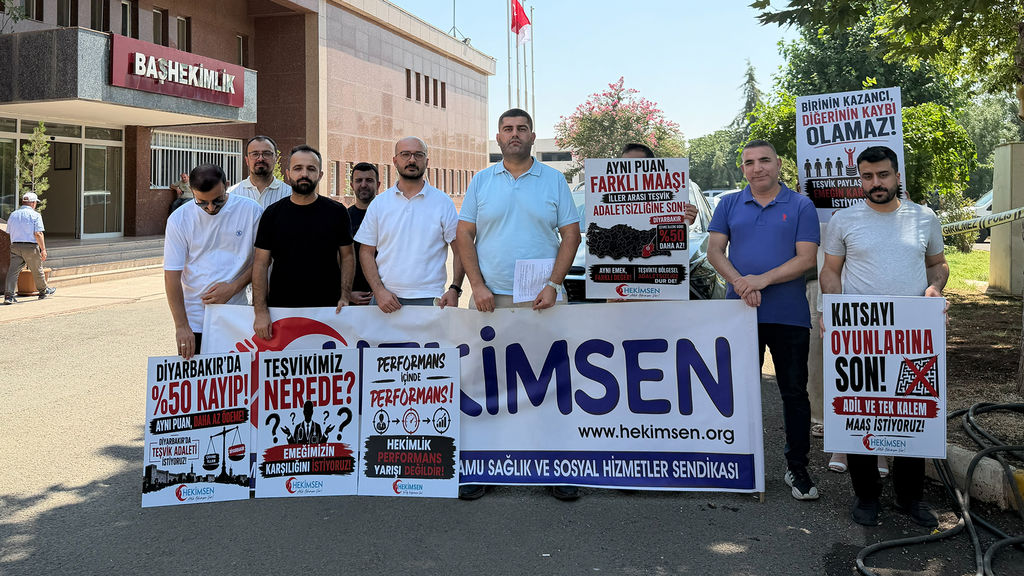 HEKİMSEN’den Diyarbakır’da Teşvik Ek Ödemesi Tepkisi: “Hekimlik Katsayı Tutturmak Değildir”