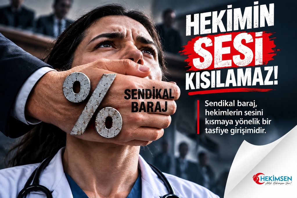 Hekimsen’den sendikal baraj tepkisi: “Memurun iradesine ipotek koyamazsınız!”